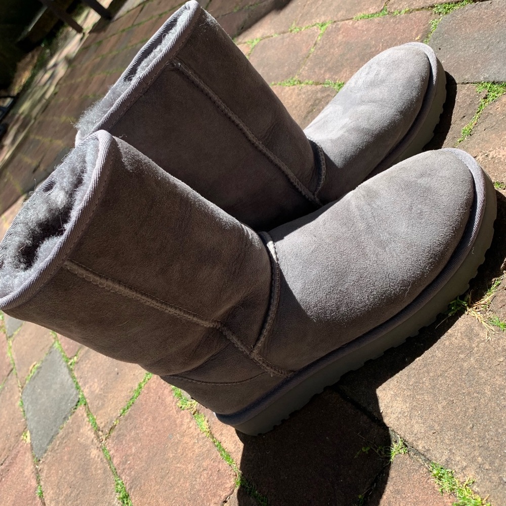 Never worn Grey Ugg Boots